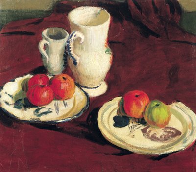 Still Life with Apples by Roderic O Conor